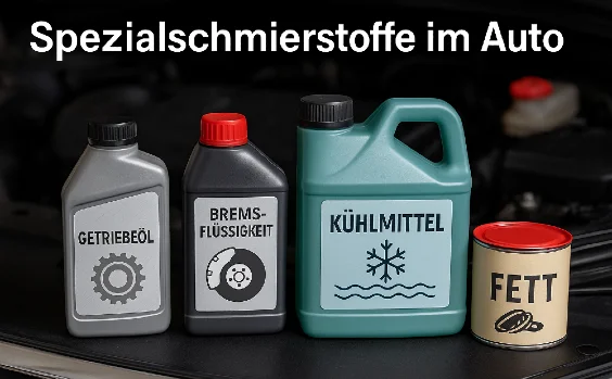 Spezialschmierstoffe im Auto